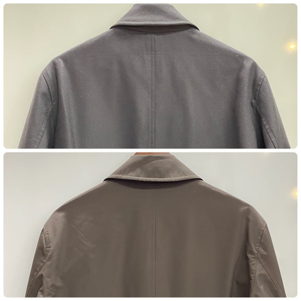 【曜日割引対象外】 ブルックスブラザーズ Brooks Brothers リバーシブル ステンカラーコート イタリア製 コート ブラウン Sサイズ 201MT-4325 VB