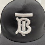 【中古】バーバリー Burberry メッシュキャップ 帽子 メンズ帽子 キャップ ブラック Mサイズ 201goods-724