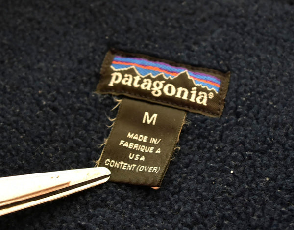 パタゴニア PATAGONIA 90s 90's 90年代 94年製 USA製  シェルドシンチラジャケット 28131F4 ジャケット ワインレッド Mサイズ 103MT-1686