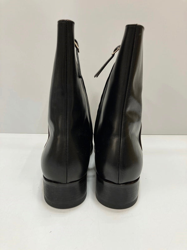 ポール・スミス Paul Smith サイドジップブーツ レザー 牛革 MADE IN ITALY 黒 メンズ靴 ブーツ その他 ブラック L 101-shoes1537
