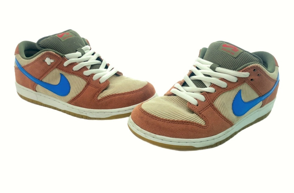 ナイキ NIKE 18年製 SB DUNK LOW PRO ダンク ロー プロ CORDUROY コーデュロイ スケートボード BQ6817-201  メンズ靴 スニーカー マルチカラー 26.5cm 104-shoes122