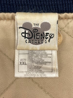 ヴィンテージ vintage Disney ディズニー STADIUM JACKET スタジアム ジャケット スタジャン イーヨー デニム ボタン アウター 刺繍 インディゴ 青 ジャケット キャラクター ブルー 2XLサイズ 104MT-1798