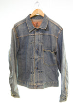 ステュディオ・ダルチザンSTUDIO D'ARTISAN  大戦モデル 1stタイプ デニムジャケット Gジャン ジャケット ブルー Lサイズ 103MT-3555