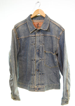 ステュディオ・ダルチザンSTUDIO D'ARTISAN  大戦モデル 1stタイプ デニムジャケット Gジャン ジャケット ブルー Lサイズ 103MT-3555