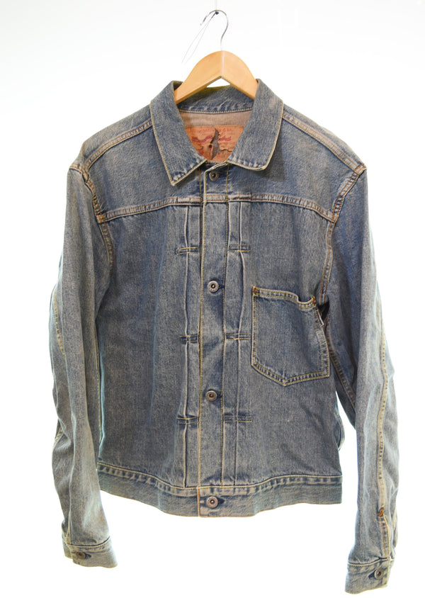ステュディオ・ダルチザンSTUDIO D'ARTISAN  大戦モデル 1stタイプ デニムジャケット Gジャン ジャケット ブルー Lサイズ 103MT-3555