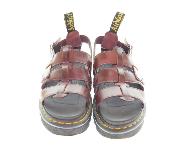 ドクターマーチン Dr.Martens TERRY テリーストラップサンダル UK8 茶 AW006 SK12T メンズ靴 サンダル その他 ブラウン 26.5cm 103S-1111
