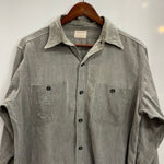 【曜日割引対象外】 ヴィンテージ vintage 40's 50's Homesteader MONTGOMERY WORD Black Chambray ブラック シャンブレーシャツ 長袖シャツ ブラック 201MT-4189 VB