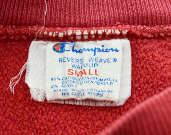 チャンピオン Champion REVERSE WEAVE リバースウィーブ DENISON SOCCER サッカーボール プリント スウェット 赤 スウェット プリント レッド Sサイズ 103MT-360