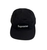 シュプリーム SUPREME Military Camp Cap Black Box Logo ミリタリーキャンプキャップ ボックスロゴ 黒 ジェットキャップ 帽子 メンズ帽子 キャップ ブラック 101hat-180