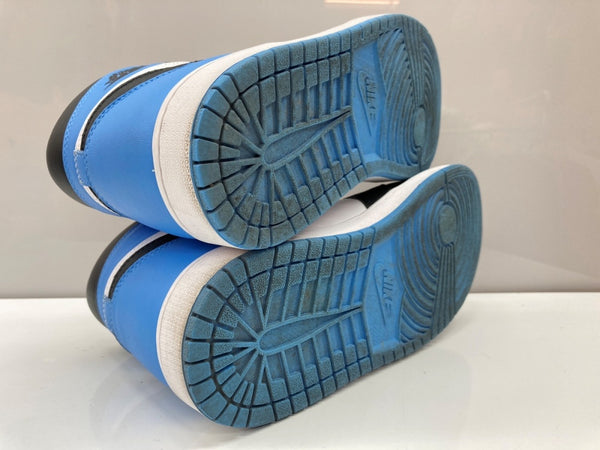 ナイキ NIKE 23年製 AIR JORDAN 1 HIGH OG UNIVERSITY BLUE エア ジョーダン ハイ ユニバーシティ ブルー AJ1 白 青 黒 DZ5485-400 メンズ靴 スニーカー ブルー 29.5cm 104S-944