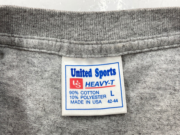 US古着 US 00s 00年代 STAR WARS  Boba Fett ボバ・フェット USA製 ロンT ロングスリーブ 長袖 灰色 ロンT キャラクター グレー Lサイズ 104MT-1614