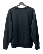 ケンゾー KENZO LOGO SWEATSHIRT ロゴ スウェット クルーネック 虎柄 トレーナー 長袖 黒 FA62SW8244XA スウェット 刺繍 ブラック XLサイズ 104MT-1628