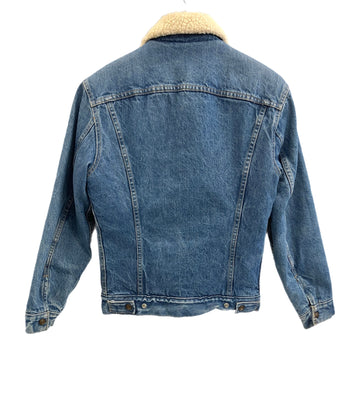 リーバイス Levi's 70's 70年代  USA製  ボア デニムジャケット Gジャン MADE IN USA アメリカ製 Vintage ヴィンテージ 70605-0213 34 ジャケット ブルー Sサイズ 101MT-3654