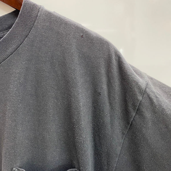 【曜日割引対象外】 ヴィンテージ vintage 90's マルボロ Marlboro snake pass DELTA USA製 ポケット Tシャツ ブラック XLサイズ 201MT-4489 VB