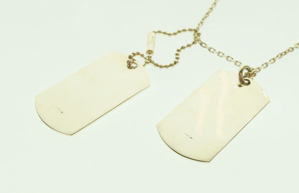 グッチ GUCCI SV925 ドッグタグ ネックレス シルバー925 メンズジュエリー・アクセサリー ネックレス・ペンダント シルバー 103G-149