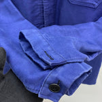 【曜日割引対象外】 ヴィンテージ vintage 70's 80's DUBURE & DEVERCHERE モールスキンジャケット ユーロ ジャケット ネイビー 201MT-4478 VB