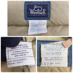 【曜日割引対象外】 ウールリッチ WOOLRICH 80's 紺タグ ダウンベスト USA製 ベスト ベージュ Lサイズ 201MT-4357 VB