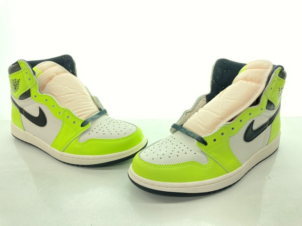 ナイキ NIKE 22年製 AIR JORDAN 1 RETRO HIGH OG VOLT エア ジョーダン レトロ ハイ ボルト AJ1 黄 白  555088-702 メンズ靴 スニーカー イエロー 27cm 104-shoes292 | 古着通販のドンドンサガール