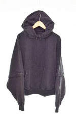 グランシー GRANCY HeavyWeight ZipDesign Hoodie ヘビーウェイト ジップデザイン フーディー パーカ ブラック Sサイズ 103MT-3165