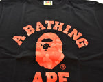 アベイシングエイプ A BATHING APE BAPE STORE SEOUL プリント 半袖Tシャツ 黒 Tシャツ ブラック Mサイズ 103MT-1118