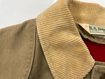 エルエルビーン L.L.Bean 80s 80年代 HBT ヘリンボーン カバーオール ブランケット ハンティング USA製 ジャケット 無地 カーキ Lサイズ 104MT-1988
