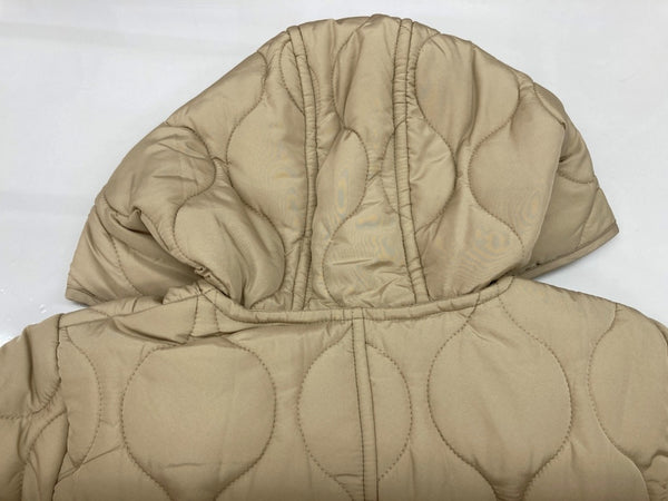 エマテイラー Emma Taylor 美シルエット 3way キルティング フードコート ミモレ丈 ライナー ボア フーディ BEIGE EM202110058R4 コート 無地 ベージュ SIZE36 104LT-257