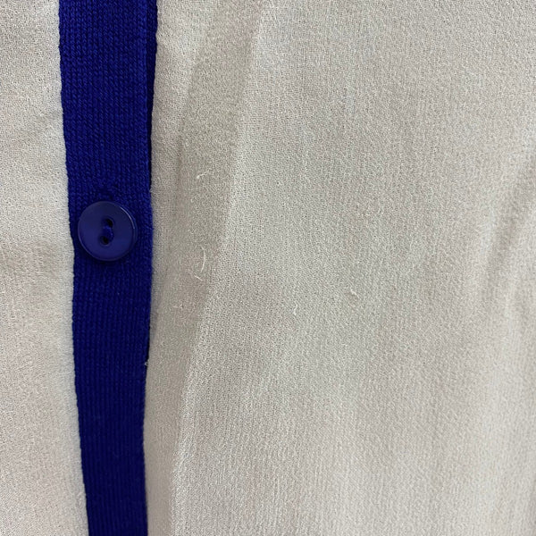 アニエスベー agnes b. 薄カーディガン カーディガン ブルー 201LT-422