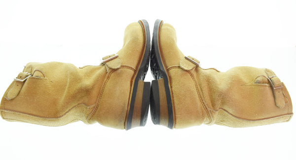 レッドウィング RED WING  ENGINEER BOOTS スエード エンジニアブーツ PT99 9 1/2 8268 メンズ靴 ブーツ エンジニア ブラウン 9 1/2 27.5cm 103S-1361