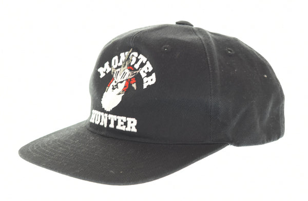 アベイシングエイプ A BATHING APE  モンスターハンター 6パネルキャップ フリーサイズ 帽子 メンズ帽子 キャップ ブラック フリーサイズ 103H-63