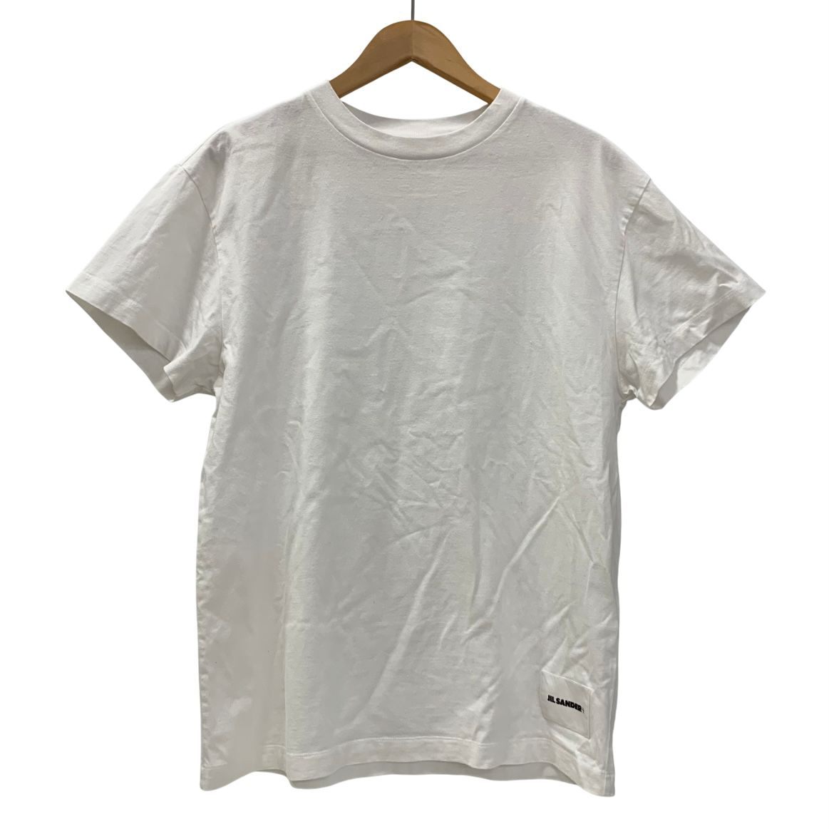 新品　JIL SANDER パックTシャツ ホワイト１枚　Mサイズ レディース】T-SHIRT3パックT | JIL SANDER(ジルサンダー