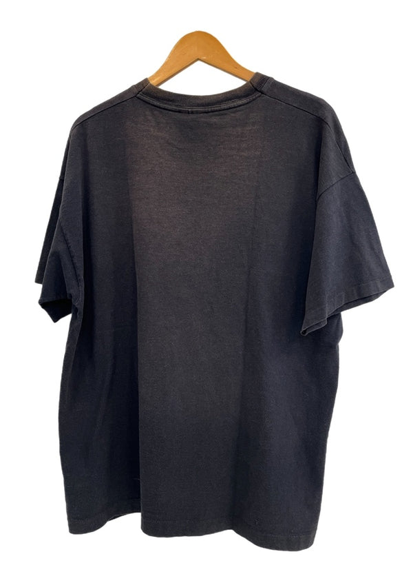 US US古着 ヴィンテージ Vintage Fender フェンダー ロゴTシャツ 袖シングル 黒 XL Tシャツ ブラック LLサイズ 101MT-4421
