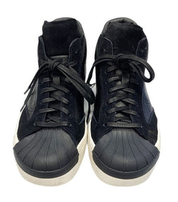 ヨウジ ヤマモト YOHJIYAMAMOTO ADIDAS アディダス NAPPA SUEDE SS SK8 MID BLACK Y-3 黒 スウェード 切り替え  FY0602 メンズ靴 スニーカー ブラック 25cm 101-shoes1497