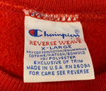 【曜日割引対象外】 チャンピオン Champion 90's REVERSE WEAVE USA製 カレッジロゴ スウェット レッド XLサイズ 201MT-2872 VB