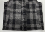 フィルソン FILSON MACKINAW WOOL VEST マッキーノ ウールベスト チェック USA製 黒 灰色 ベスト チェック ブラック 104MT-1938