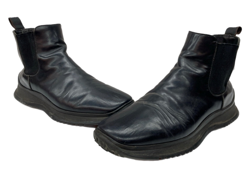 専用 PRADA サイドゴアブーツ メンズ レザー プラダ プラダ PRADA LEATHER SIDE GORE BOOTS レザー サイド ゴア ブーツ