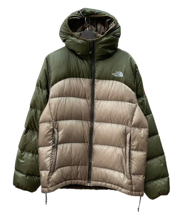 ザノースフェイス THE NORTH FACE ACONCAGUA HOODIE アコンカグアフーディ SUMMIT サミット ダウン アウター アウトドア 緑 ND18601 ジャケット ロゴ カーキ 104MT-2097