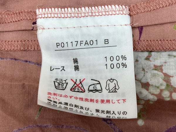 ピンクハウス PINKHOUSE 30周年 30th anniversary 半袖 ロング丈 DRESS ドレス ピコフリル スズラン ブーケ リボン ティアード レトロ アンティーク ロリータ PINK P0117FA01 ワンピース 総柄 ピンク 104LT-223