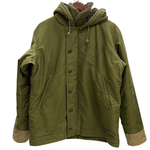 【曜日割引対象外】 クッシュマン CUSHMAN マリンナショナーレ デッキジャケット フランス海軍 21341 ジャケット カーキ XLサイズ 201MT-4429 VB