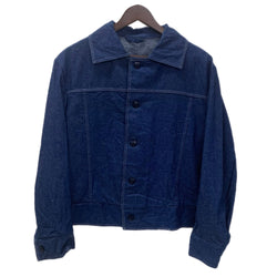 【曜日割引対象外】 ヴィンテージ vintage エストニア製 デニムカバーオール 長袖シャツ ブルー 201MT-3532 VB