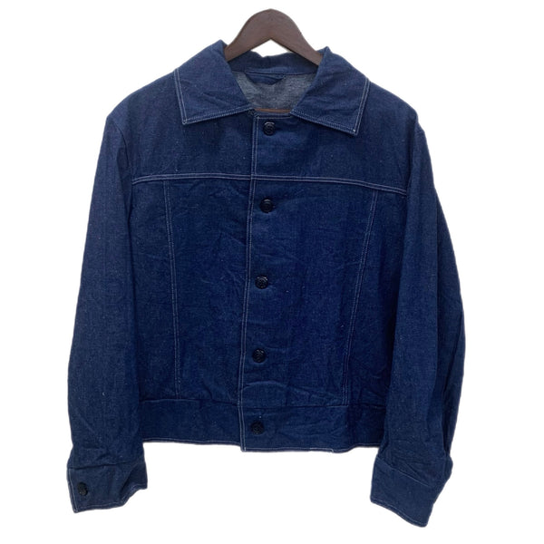 【曜日割引対象外】 ヴィンテージ vintage エストニア製 デニムカバーオール 長袖シャツ ブルー 201MT-3532 VB