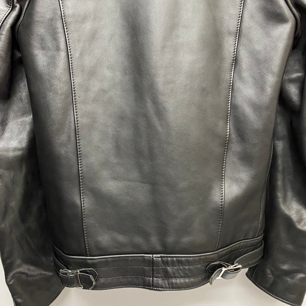 【曜日割引対象外】 ルイスレザー Lewis Leathers サイクロン ダブルライダース ジャケット ブラック 34サイズ 201MT-3635 VB