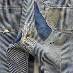 【曜日割引対象外】 リー Lee 50's ヒッコリーストライプ つなぎ・オーバーオール ブルー 201MB-1047 VB