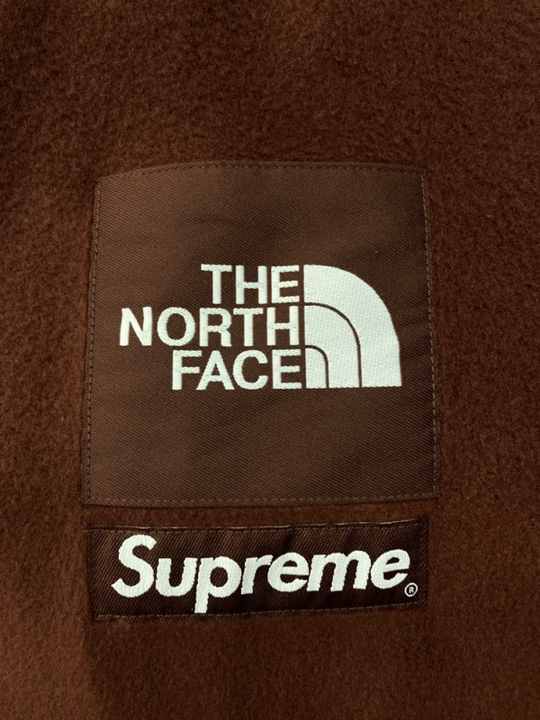 ザノースフェイス THE NORTH FACE × Supreme シュプリーム 22AW Steep Tech Fleece Pullover スティープ テック フリース プルオーバー 茶色 NA52208I パーカ ロゴ ブラウン Lサイズ 104MT-557