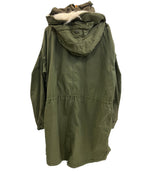 ミリタリー military 70's 70年代 US ARMY 米軍 実物 M-65 フィッシュテールパーカー モッズコート ブラスジッパー シェル フード VINTAGE ヴィンテージ MEDIUM-REGULAR コート カーキ 101MT-4901