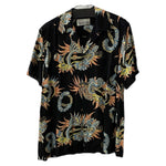 ワコマリア WACKO MARIA 18SS アロハシャツ JAMAICA FLOWERS 半袖シャツ ブラック Mサイズ 201MT-3350