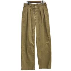 【曜日割引対象外】 ヴィンテージ vintage 60's French Army M-52 2TUCK CHINO TROUSERS フランス軍 チノパン ベージュ 80Lサイズ 201MB-925 VB