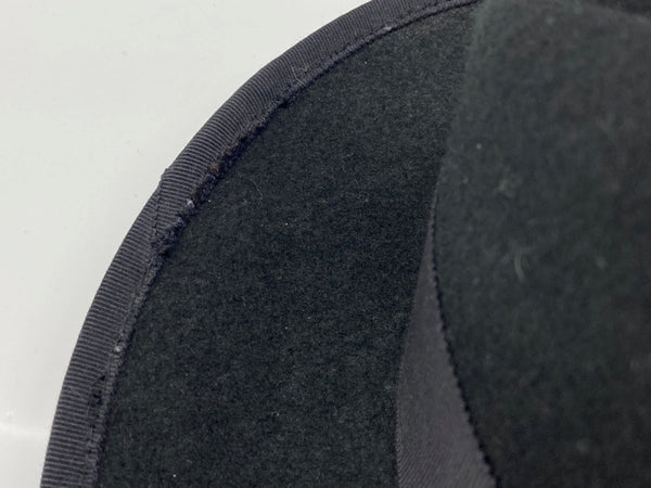 ザエイチダブリュードッグアンドコー THE H.W.DOG&CO. POINT-H ポイント ハット ティアドロップ型 中折れ リボン トラベル 帽子 黒 D-00008 帽子 メンズ帽子 ハット ロゴ ブラック 104H-44