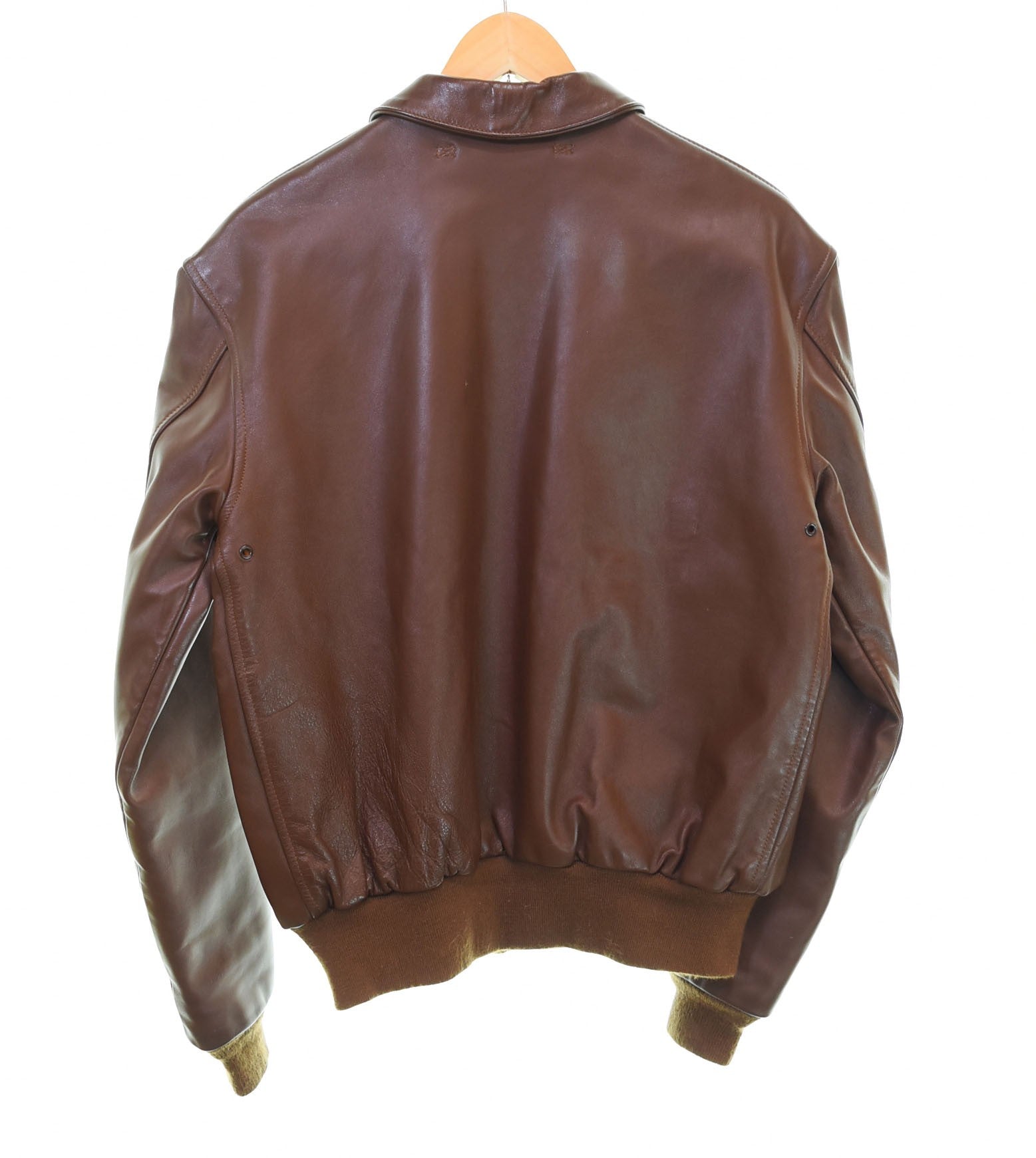 アビレックス AVIREX A-2 Leather Flight Jacket レザー