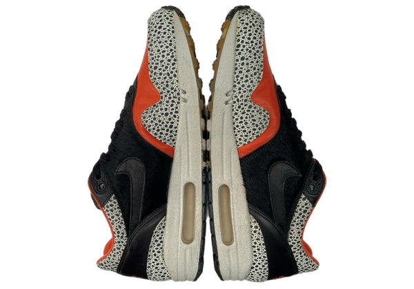 ナイキ NIKE 08年製 AIR MAX 1 SUPREME QK エア マックス サプリーム KEEP RIPPIN STOP SLIPPIN サファリ シューズ 黒 332326-801 メンズ靴 スニーカー オレンジ 27.5cm 104S-895