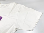 ゴットセレクション GOD SELECTION XXX × NUMBER (N)INE ナンバーナイン ゴッドセレクション トリプルエックス WHITE x PURPLE 半袖 白 Tシャツ ロゴ ホワイト Sサイズ 101MT-2624